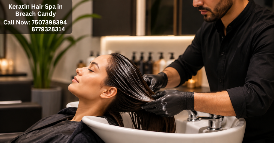 Keratin Hair Spa in Breach Candy