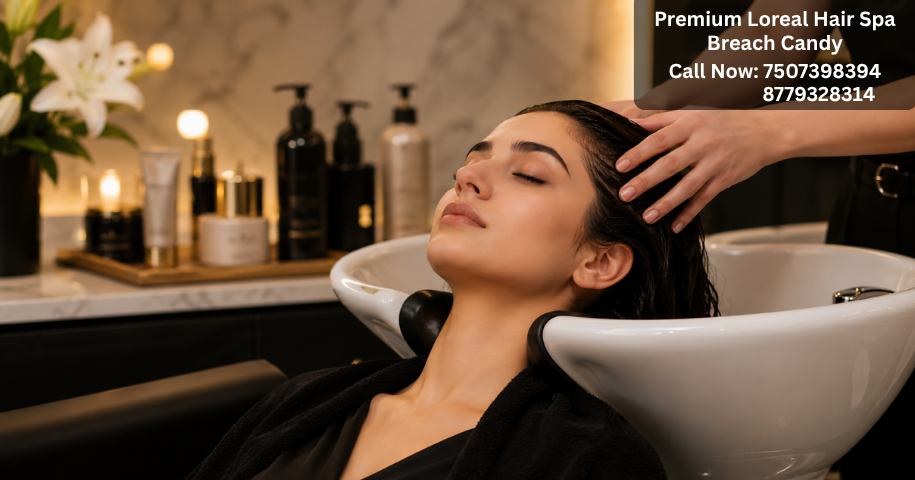 Premium Loreal Hair Spa in Breach Candy